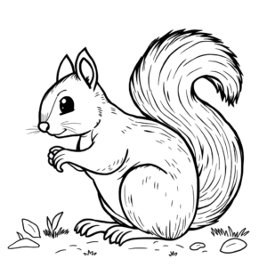 Eichhörnchen einfach