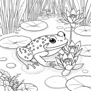 Frosch Naturschutz