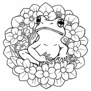 Frosch Mandala