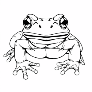 böser Frosch