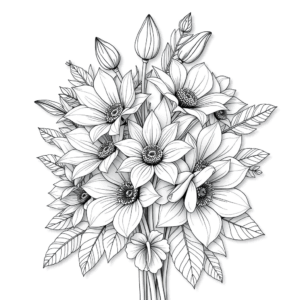 großer Blumenstrauß