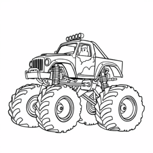 Monstertruck leicht