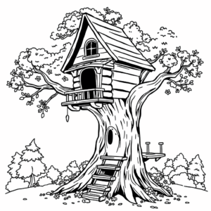 kleines Baumhaus