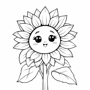 Sonnenblume Kinder