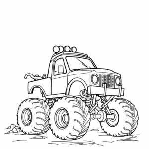 Monstertruck einfach