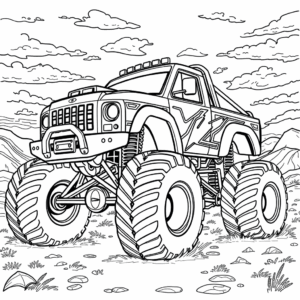 cooler Monstertruck