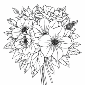 Blumenstrauß Jahrestag