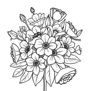 Blumenstrauß einfach