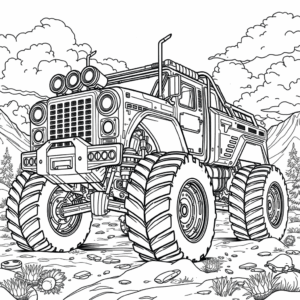 Monstertruck Erwachsene