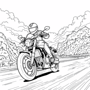 Motorrad Landstraße