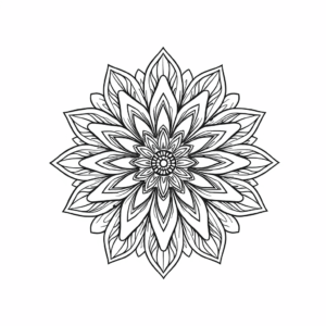 Blüten Mandala