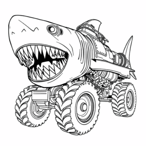 Monstertruck Hai