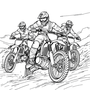 Motocross Fahrer