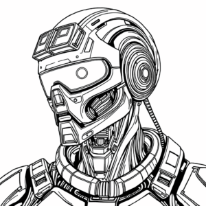 Roboter Portrait
