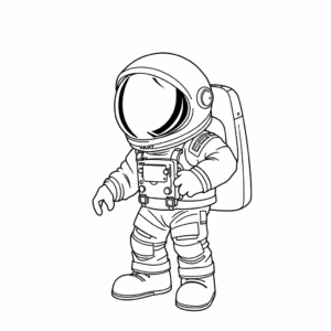 Astronaut einfach