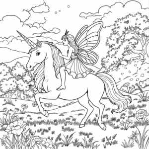 Einhorn Fee Prinzessin