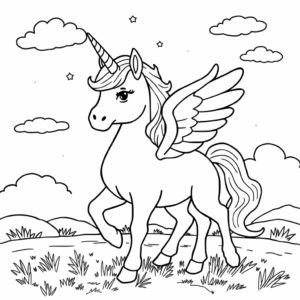 Einhorn süß Mädchen