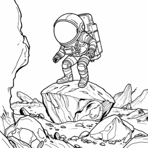 Astronaut Planet