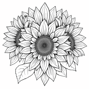 Sonnenblumen Blüten