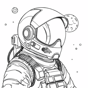 Astronaut Weltall