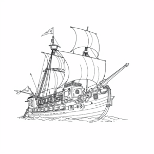 Piratenschiff schwer