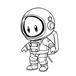 Astronaut süß