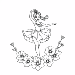 Ballerina Blumen