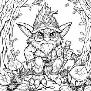 kleine Fantasy Figur