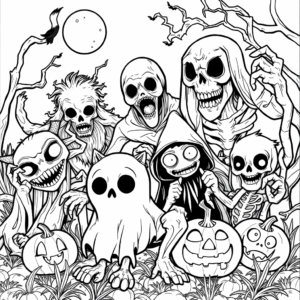 Halloween Gespenster