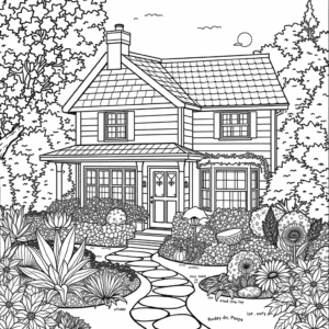 schönes Haus mit Garten