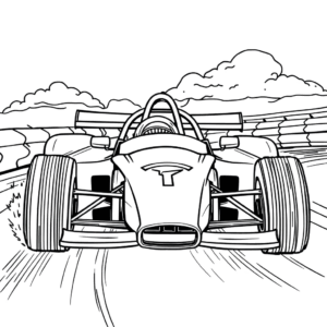 Rennstrecken Fahrzeug