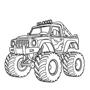 Kinder Monstertruck leicht